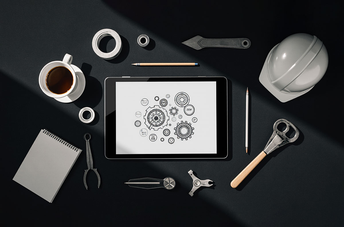 Otomotiv sektörüne özel hazırlanmış modern ve güçlü bir logo tasarımı.