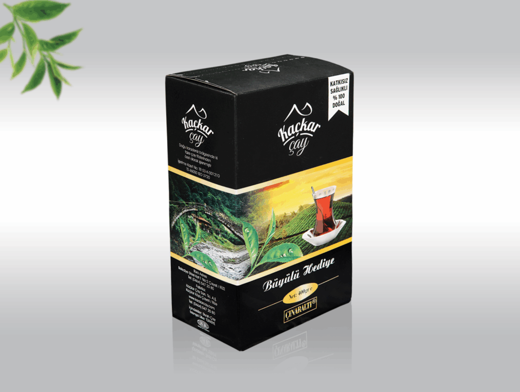Arel Tasarım tarafından yapılmış çay ambalaj tasarımı