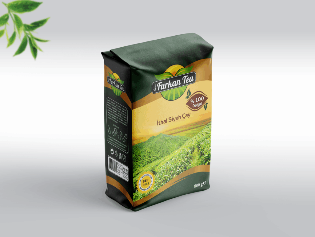 Arel Tasarım tarafından yapılmış çay ambalaj tasarımı