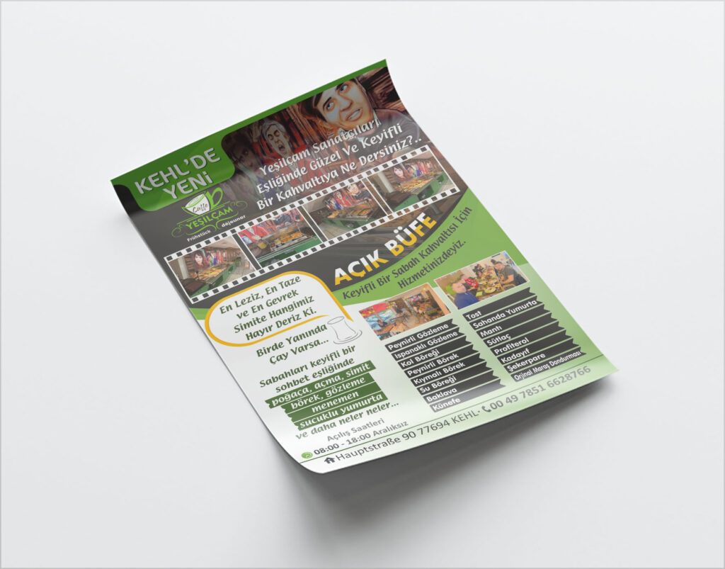 Arel Tasarım tarafından hazırlanmış profesyonel afiş tasarımı