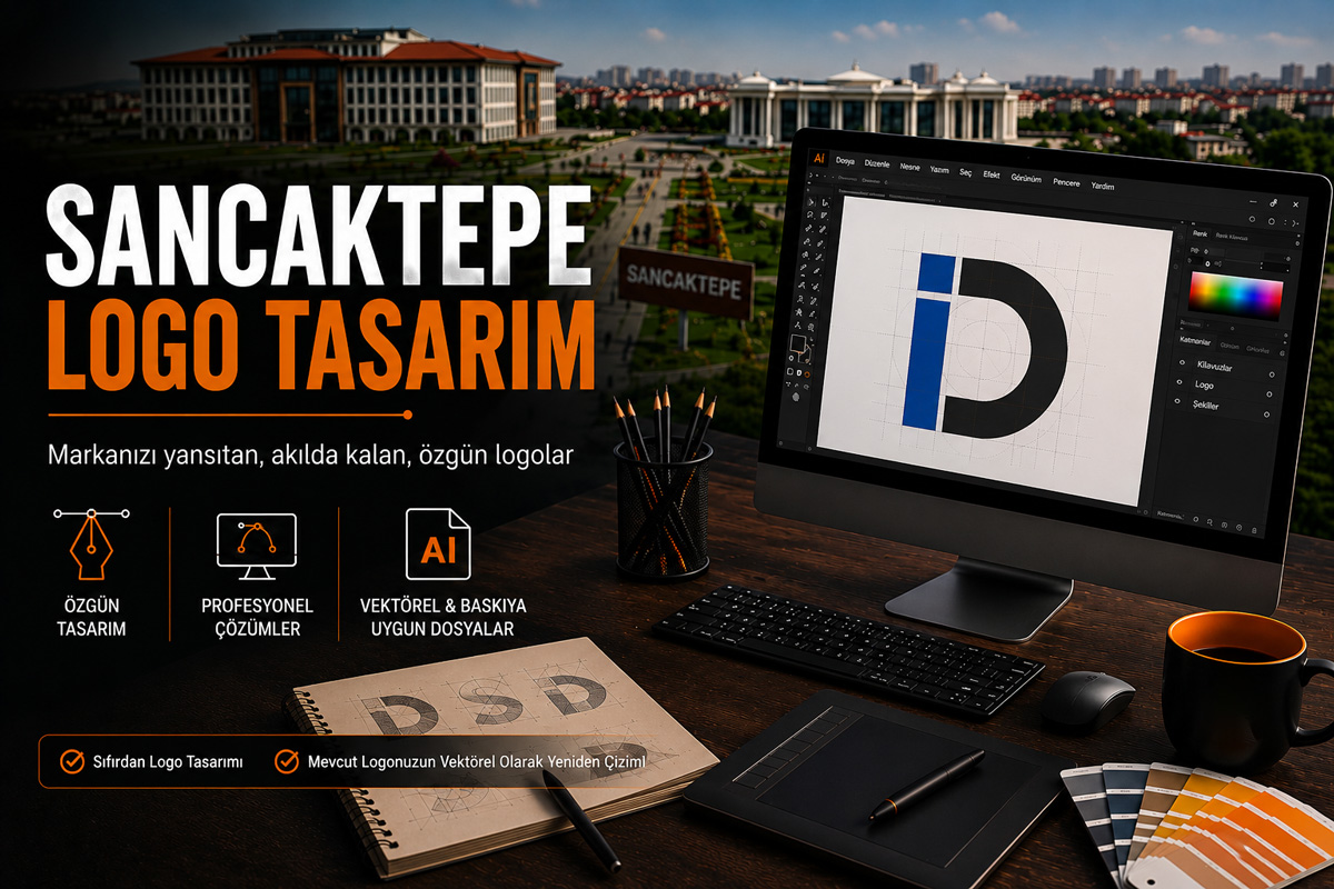 Sancaktepe logo tasarım hizmeti - Arel Tasarım profesyonel logo tasarımı ve vektörel logo çizimi
